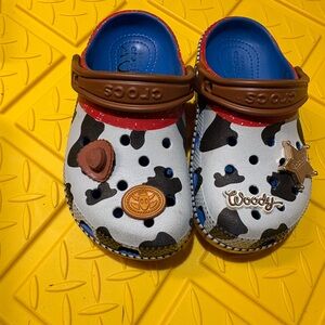 Kids' Crocs Toy Story Woody Classic Clogs. Toddler 10